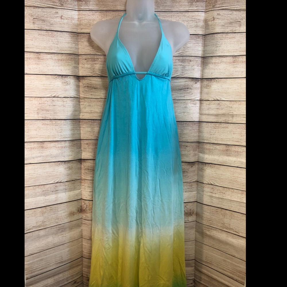 ROXY mermaid bathing suit maxi dress NWOT